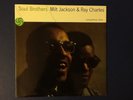 MILT JACKSON & RAY CHARLES soul brothers ATLANTIC 1958 MONO 1st Pressing   Ex+
