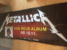 METALLICA  2016 PROMO orig.Concert-Konzert-Tour-Poster-Plakat 236 X 84 cm