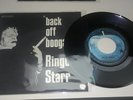 RINGO STARR BACK OFF BOOGALOO 45 PS PICTURE SLEEVE BLUE APPLE French The Beatles