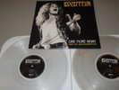 RARE LED ZEPPELIN LIVE 2 LP SET ONE MORE NIGHT SOUTHAMPTON CLEAR VINYL 1/22/73