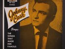 JOHNNY CASH: Sings The Songs That Made Him Famous LP Country