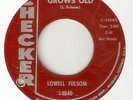 RNB LOWELL FULSOM Love Grows Old CHECKER  NORTHERN SOUL 45