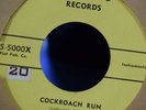 LAFAYETTE THOMAS 45RPM '55 JUMPING COCKROACH RUN RARE BLUES INSTRUMENTAL M-