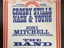 CROSBY STILLS NASH NEIL YOUNG JONI MITCHELL THE BAND OFFICIAL WEMBLEY PROGRAMME