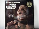 NINA SIMONE Dbl LP Live in Paris 1975 Disques Festival france  jazz