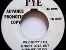 THE CLIQUE We Didn't Kiss VINYL 45 Mod Freakbeat Psych Garage b/w Been Unfair 7
