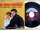 THE EVERLY BROTHERS 45+ PIC SLEEVE TIL I KISSED YOU/OH WHAT A FEELING