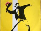 We Love You...So Love Us BANKSY iconic art work on LP. Wall Of Sound Amour1