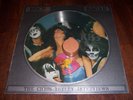 KISS - 2 picture disc pict disk pic Crazy Nights and Promo nudity LP 1987 vinyl