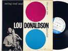 LOU DONALDSON: SWING AND SOUL blue note LP / 47 WEST 63rd MONO DG RVG EAR
