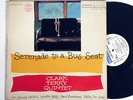 CLARK TERRY QUINTET: SERENADE TO A BUS SEAT riverside LP / white label MONO DG