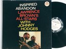 LAWRENCE BROWN & JOHNNY HODGES: INSPIRED ABANDON impulse LP / MONO PROMO RVG NM