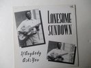 Blues Vinyle LP - LONESOME SUNDOWN - UK Flyright FLY 617 mono