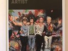 RONNIE WOOD HAND SIGNED ARTIST BOOK VERY RARE.