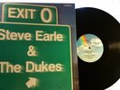 Steve Earle & The Dukes Exit O MCA 5998 Promo 1st press NM