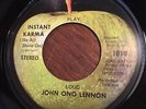 JOHN ONO LENNON Instant Karma RARE   one sided single Beatles NM    LOOK