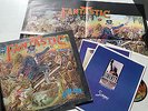 Elton John Captain Fantastic and the brown dirt cowboy LP w/poster + 2 books '75