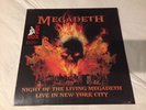 Megadeth Lp-Night Of The Living Megadeth-SEALED-Red Vinyl-Live 1994 MTV New York