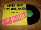 SEX PISTOLS Never Mind The Bullocks LP 1977 UK Pressing V 2086 Virgin Records