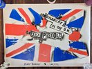 Punk poster new heavyweight unused anarchy uk sex pistols damned clash 890x650mm