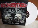 The Exploited - Fuck the system 2xLP vinyl blanc & poch ouvrante ALL / GERMANY