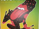 Rolling Stones 2016 poster ole tour lithograph Brasil rio janero america latina
