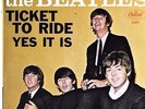 BEATLES * PICTURE SLEEVE ONLY 45 * Ticket To Ride 1965 *USA ORIGINAL * NEW SHAPE