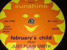 Just Plain Smith.February’s Child.45rpm.Ex+.P/S.Mega 1967.Rare 7
