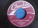 Little Walter/You'd Better Watch Yourself-Blue Light/1954/Checker 799/VG+ to EX-