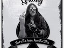 LEMMY Born To Lose Live To WIn LP White Vinyl Numbered 189 Of Only 500 Motorhead