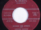 Blues 45 LIGHTNIN' HOPKINS Walkin' The Streets CHART HEAR
