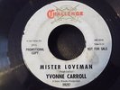 YVONNE CARROLL - MR LOVERMAN - CHALLENGE RECORDS - northern soul