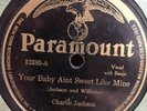 PAPA CHARLIE JACKSON PARAMOUNT 12383 BLUES 78 RPM V+