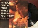 Miles Davis Quintet. Steamin' Prestige Blue Label Mono Jazz Lp NM- Coltrane