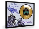 Status Quo In The Army Now Framed Gold Disc Display Vinyl (C1)