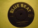 UK BLUE BEAT BB 296-COSMO AND DENZIL-SWEET ROSEMARIE/LOLLIPOP IM IN LOVE-VG+