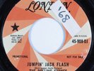 Rock 45 ROLLING STONES Jumpin Jack Flash LONDON promo HEAR