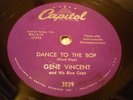 ROCKABILLY GENE VINCENT Dance To The Bop / I Got It CAPITOL 3839