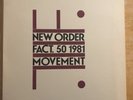 NEW ORDER Movement LP 1981 US FACTORY PRESS B-MUSIC LABELS SYNTH POP ELECTRO