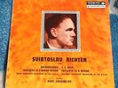 RICHTER RACHMANINOV / BACH CONCERTOS UK LP PARLOPHONE-ODEON PMA 1037 ZANDERLING