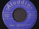SHIRLEY & LEE: Baby / Shirley, Come Back To Me 45 Blues & R&B