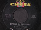 BILLY STEWART: Sitting In The Park / Once Again 45 (co, black lbl) Soul