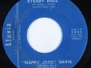 R&B Sax Rocker/Blues 45 HAPPY JACK DAVIS Steady Roll LLUVIA HEAR