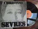 CHRISTINE SEVRES- JEAN FERRAT-J.C VANNIER / RARE 2èmè LP -CBS S 63935  EX/ EX