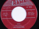 Doo Wop R&B 45 VALENTINES Why RAMA HEAR