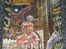 IRON MAIDEN - SOMEWHERE IN TIME  VINYL LP  UK  EMC3512  + INNER