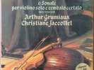 Arthur Grumiaux, Christiane Jaccottet/ Bach: Sonatas for Violin and Harpsichord