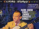 Hank Snow . Sings Jimmie Rodgers Songs . 1960 RCA Victor stereo LP