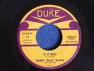 Bobby Blue Bland/Is It Real-Someday/1959 PROMO LABEL/Duke 310/EX+ to MINT-
