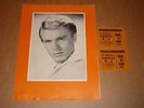 Adam Faith 1961 Winter Gardens, Bournemouth Concert Programme + 2 tickets